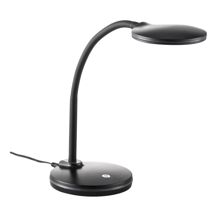 Globo - LED Prigušiva stona lampa na dodir LED/4W/230V crno