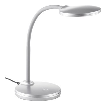 Globo - LED Prigušiva stona lampa na dodir LED/4W/230V srebrno