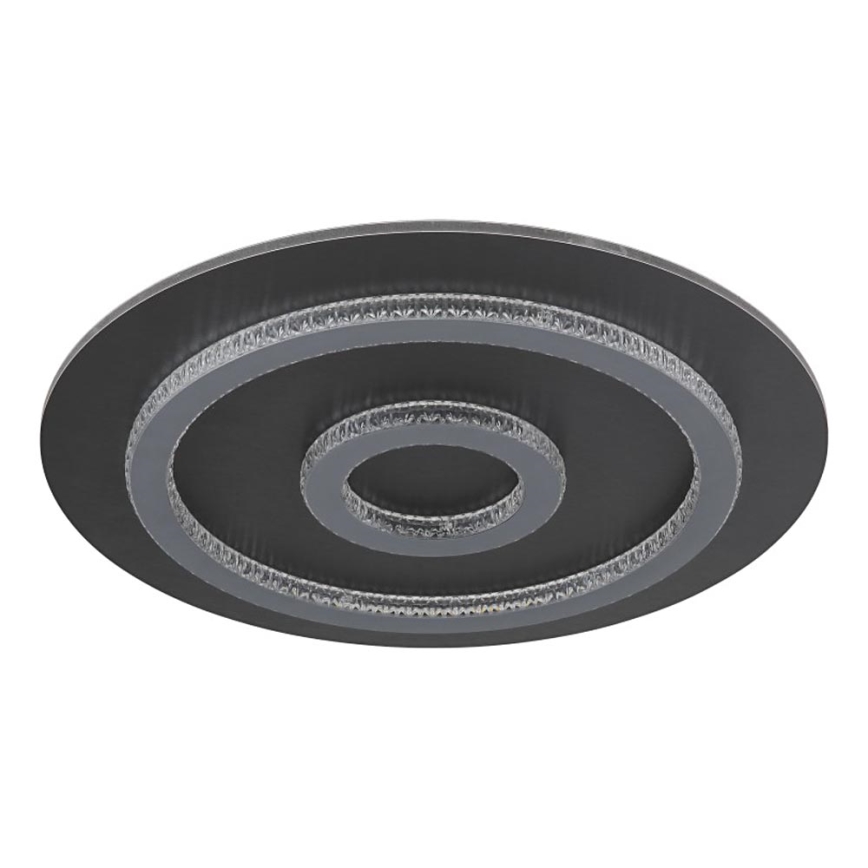 Globo - LED prigušiva stropna svetiljka LED/40W/230V 3000-6500K prečnik 45 cm antracit + daljinski upravljač