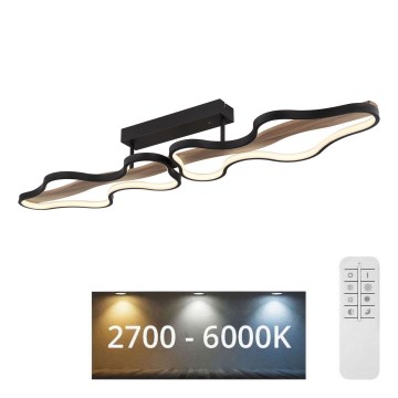 Globo - LED Prigušivi nadgradni luster LED/36W/230V 2700-6000K + Daljinski upravljač