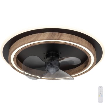 Globo - LED Prigušivi plafonski ventilator LED/32W/230V 2700-6500K + Daljinski upravljač