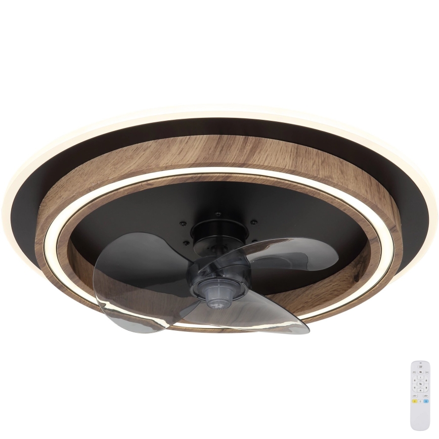 Globo - LED Prigušivi plafonski ventilator LED/32W/230V 2700-6500K + Daljinski upravljač