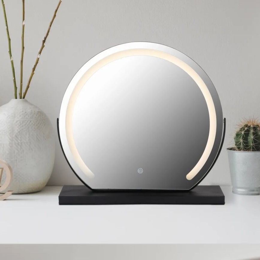 Globo - LED Prigušivo zidno ogledalo sa pozadinskim osvetljenjem LED/10W/230V 2700/4000/6500K 12x48,5 cm