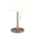 Globo - LED Punjiva stona lampa LED/1,5W/3,7V 3000/4200/6000K 1800mAh braon