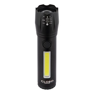 Globo - LED punjiva svetiljka LED/3W/5V + COB/3W 5500K 1200 mAh