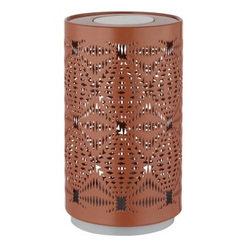 Globo - LED RGB Dodirna punjiva stona lampa LED/1W/5V 500 mAh bakarna