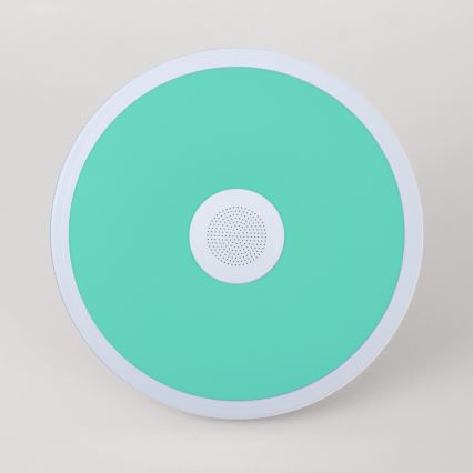 Globo - LED RGBW prigušiva kupatilska svetiljka sa zvučnikom LED/18W/230V 3000-6500K IP44 + daljinski upravljač