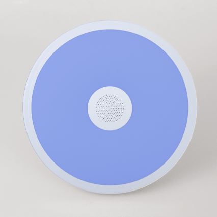 Globo - LED RGBW prigušiva kupatilska svetiljka sa zvučnikom LED/18W/230V 3000-6500K IP44 + daljinski upravljač