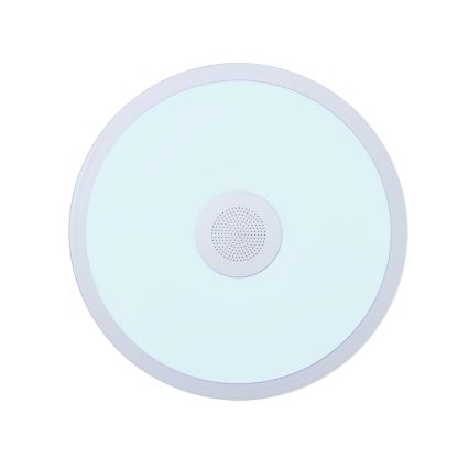 Globo - LED RGBW prigušiva kupatilska svetiljka sa zvučnikom LED/18W/230V 3000-6500K IP44 + daljinski upravljač