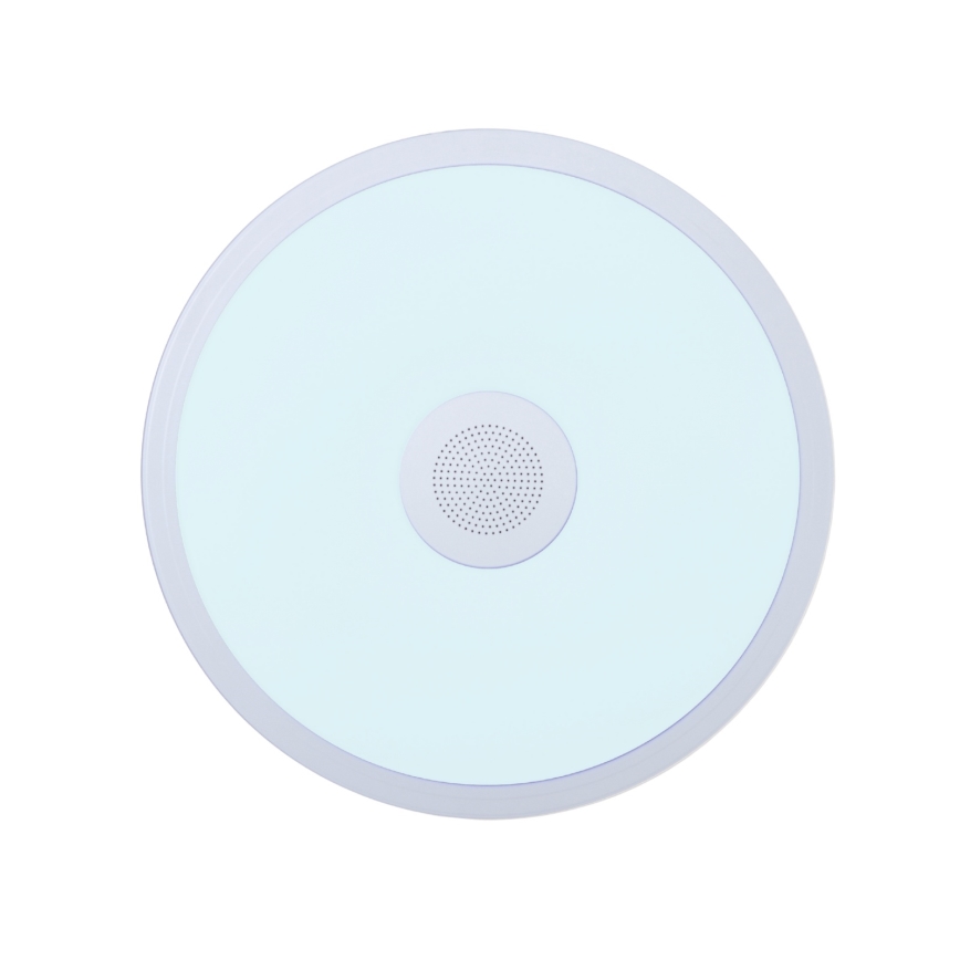 Globo - LED RGBW prigušiva kupatilska svetiljka sa zvučnikom LED/18W/230V 3000-6500K IP44 + daljinski upravljač