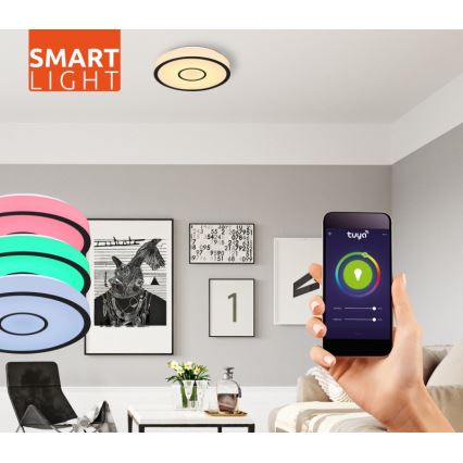 Globo- LED RGB kupatilsko svetlo sa prigušiva funkcijom LED/30W/230V IP44 Wi-Fi Tuya + daljinski upravljač