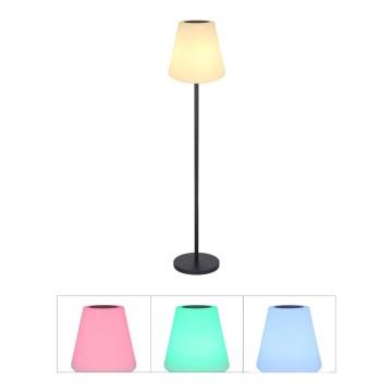 Globo - LED RGB solarna dodirna stojeća lampa LED/0,1W/3V IP44 + Daljinski upravljač