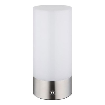 Globo - LED RGBW prigušiva dodirna spoljna stona lampa LED/1,8W/5V 1500 mAh IP44 mat hrom