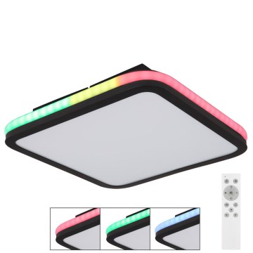 Globo - LED RGBW Prigušiva plafonjera LED/40W/230V 2700-6500K + Daljinski upravljač