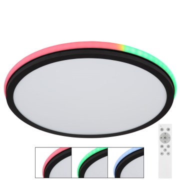 Globo - LED RGBW Prigušiva plafonjera LED/40W/230V 2700-6500K + Daljinski upravljač