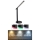 Globo - LED RGBW Prigušiva stona lampa na dodir LED/5W/230V + LED/2W 2700K/4000K/6500K crno
