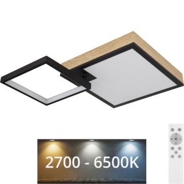 Globo - LED RGBW Prigušivo svetlo LED/21W/230V + LED/3W 2700-6500K + Daljinski upravljač