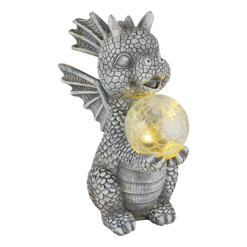 Globo - LED solarna dekoracija LED/0,02W/3V IP44 zmaj