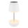 Globo - LED Solarna lampa 10xLED/0,06W/3V IP44 bela