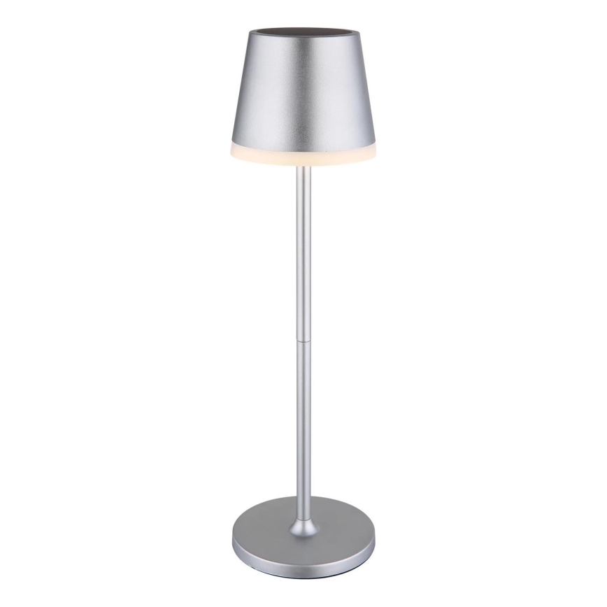 Globo - LED Solarno svetlo LED/0,6W/3V 3000K IP44 mat krom