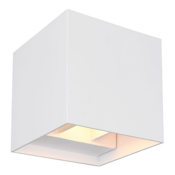 Globo - LED Spoljna zidna lampa 2xLED/3W/230V IP44 bela