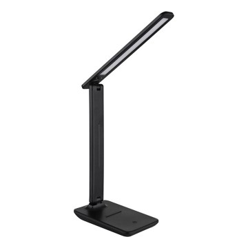 Globo - LED stona lampa na dodir, prigušiva, punjiva, LED/4W/5V 2700/4000/6500K 1800 mAh crna