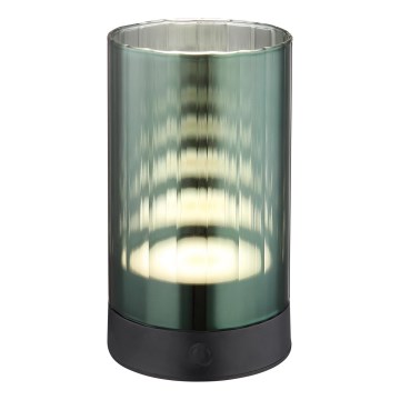 Globo - LED Vanjska prigušivi punjiva dodirna stona lampa LED/2W/3,7V 2700/4000/6500K 1200mAh IP44 zelena