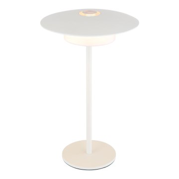 Globo - LED Vanjska punjiva dodirna stona lampa LED/3W/3,7V 1800/2700/3000K IP44 1800 mAh bela