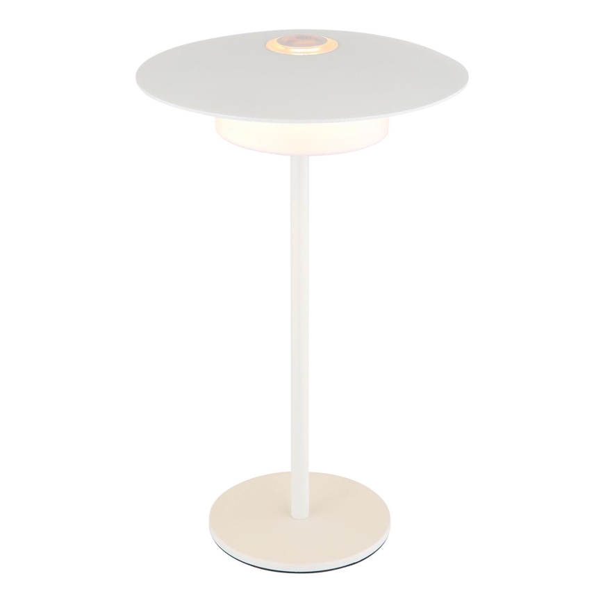 Globo - LED Vanjska punjiva dodirna stona lampa LED/3W/3,7V 1800/2700/3000K IP44 1800 mAh bela