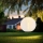 Globo - LED Viseća solarna lampa LED/0,5W/3V IP44 bela