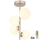 Globo - LED Viseći luster 4xG9/3W/230V mat krom