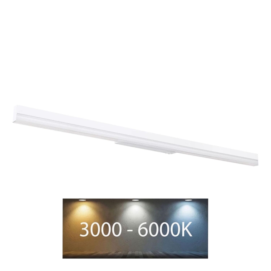 Globo - LED Zidna lampa LED/18W/230V 3000/6000K 80 cm bela