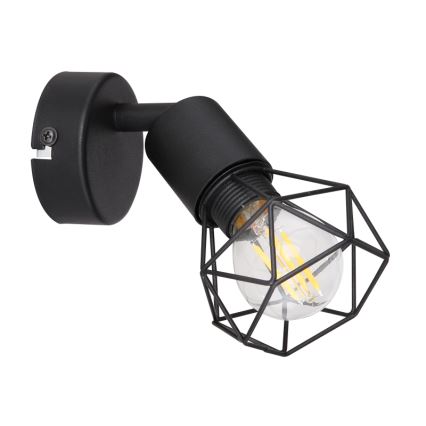 Globo - LED Zidna reflektorska lampa 1xE14/6W/230V crno