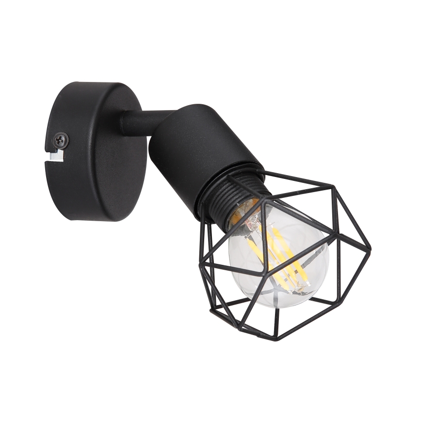 Globo - LED Zidna reflektorska lampa 1xE14/6W/230V crno