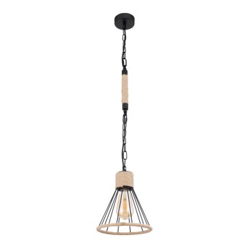 Globo - Luster na lancu 1xE27/60W/230V