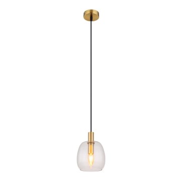 Globo - Luster na sajli 1xE14/40W/230V pr. 16 cm mesing