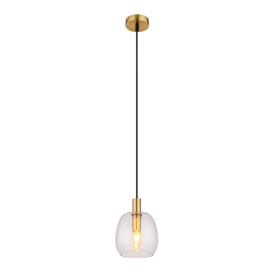 Globo - Luster na sajli 1xE14/40W/230V pr. 16 cm mesing