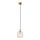 Globo - Luster na sajli 1xE14/40W/230V pr. 16 cm mesing
