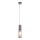 Globo - Luster na sajli 1xE27/25W/230V pr. 10,5 cm mat krom