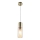 Globo - Luster na sajli 1xE27/25W/230V pr. 10,5 cm mesing