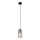 Globo - Luster na sajli 1xE27/25W/230V pr. 11 cm crno