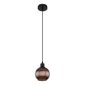 Globo - Luster na sajli 1xE27/25W/230V pr. 15 cm bakreno
