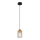 Globo - Luster na sajli 1xE27/40W/230V metal/drvo