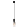 Globo - Luster na sajli 1xE27/40W/230V pr. 12,5 cm crno