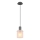 Globo - Luster na sajli 1xE27/40W/230V pr. 18 cm bela