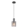 Globo - Luster na sajli 1xE27/40W/230V pr. 18 cm sivo