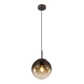 Globo - Luster na sajli 1xE27/40W/230V pr. 20 cm