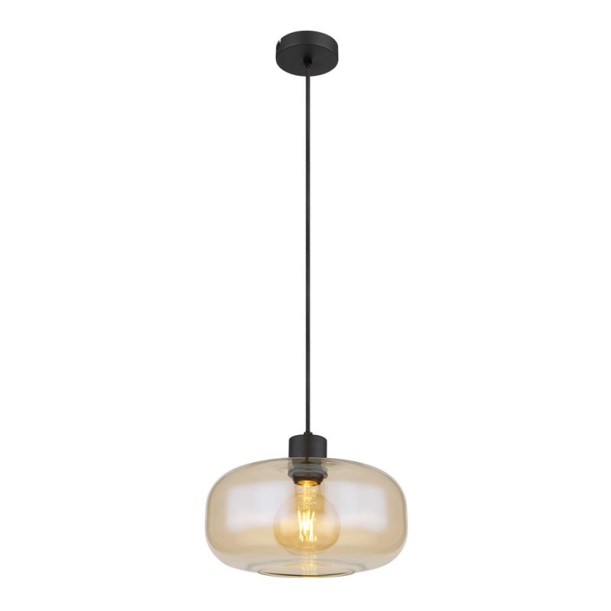 Globo - Luster na sajli 1xE27/40W/230V pr. 28 cm prozirna