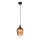 Globo - Luster na sajli 1xE27/60W/230V pr. 18 cm bakrena