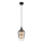 Globo - Luster na sajli 1xE27/60W/230V pr. 18 cm crno